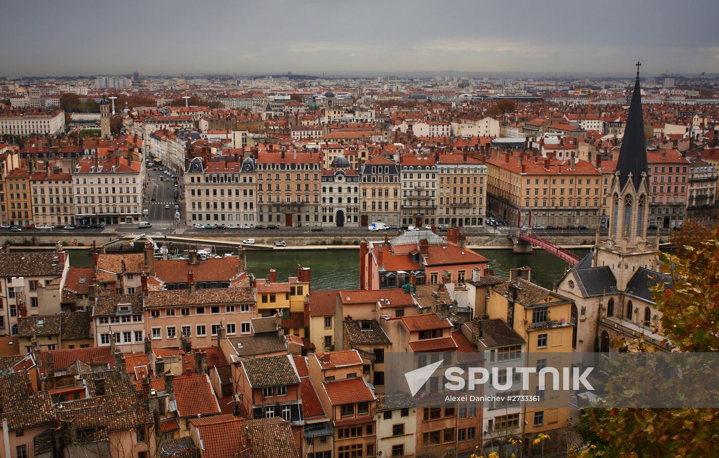 World cities. Lyon