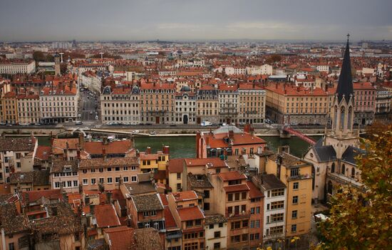 World cities. Lyon