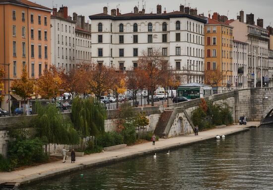 World cities. Lyon