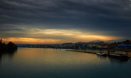 World cities. Lyon