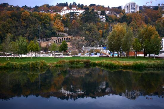 World cities. Lyon