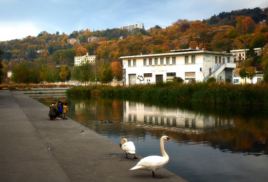 World cities. Lyon