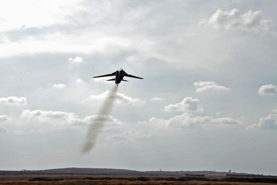 Hama military airbase in Syria
