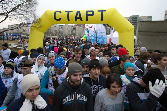 GTO race 'The Way of Unity' in St. Petersburg