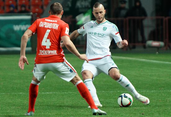 Russian Football Premier League. Terek vs. Spartak