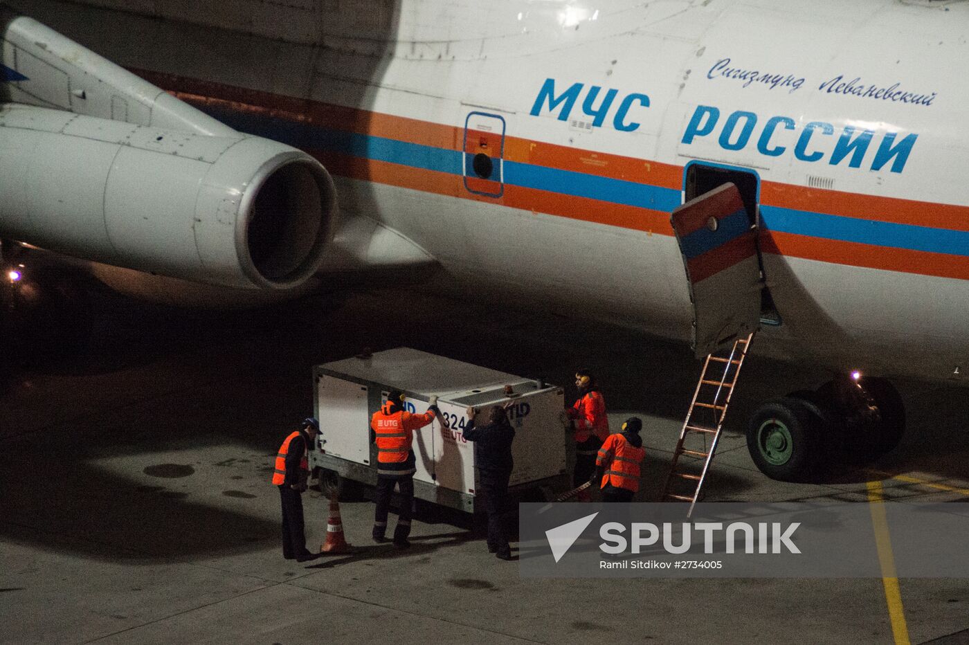 Moscow receives first flight bringing back Egypt-leaving Russian tourists' baggage