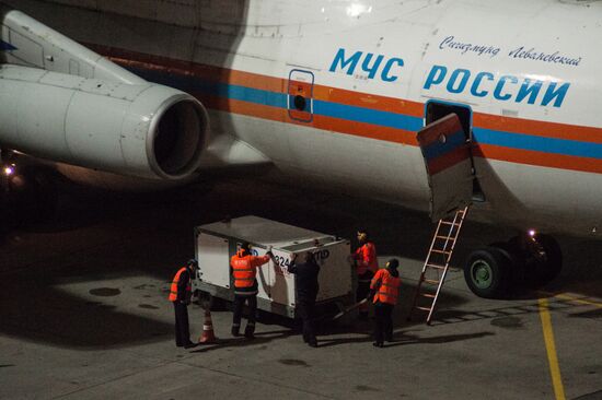 Moscow receives first flight bringing back Egypt-leaving Russian tourists' baggage