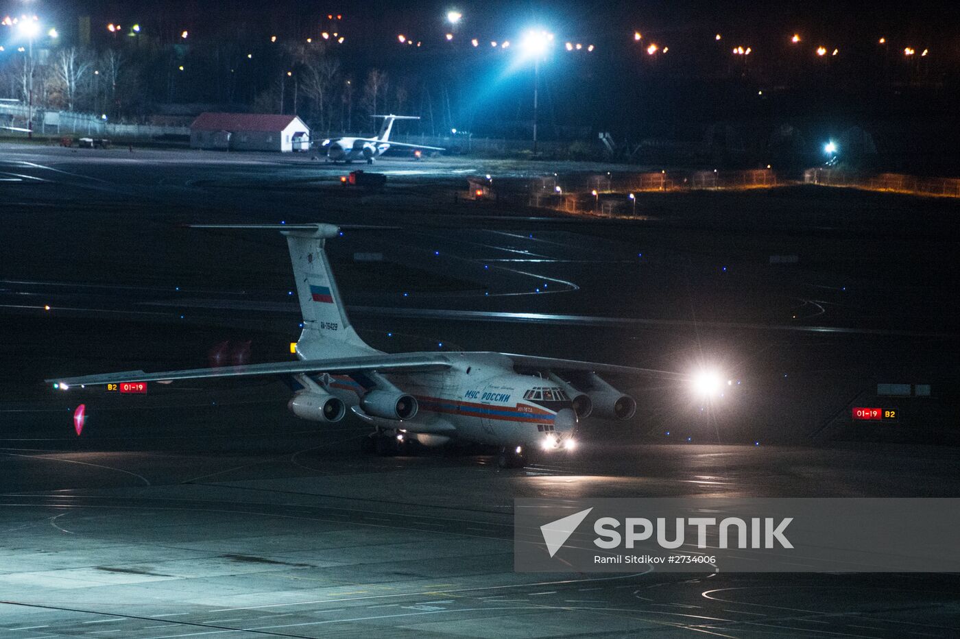 Moscow receives first flight bringing back Egypt-leaving Russian tourists' baggage