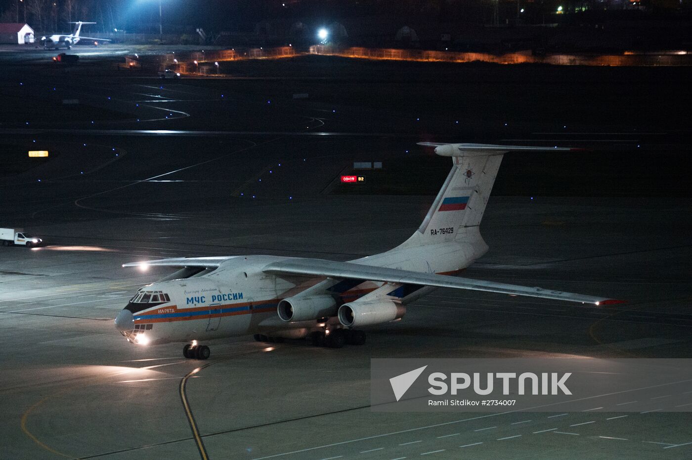 Moscow receives first flight bringing back Egypt-leaving Russian tourists' baggage