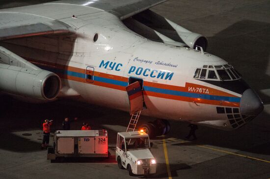 Moscow receives first flight bringing back Egypt-leaving Russian tourists' baggage