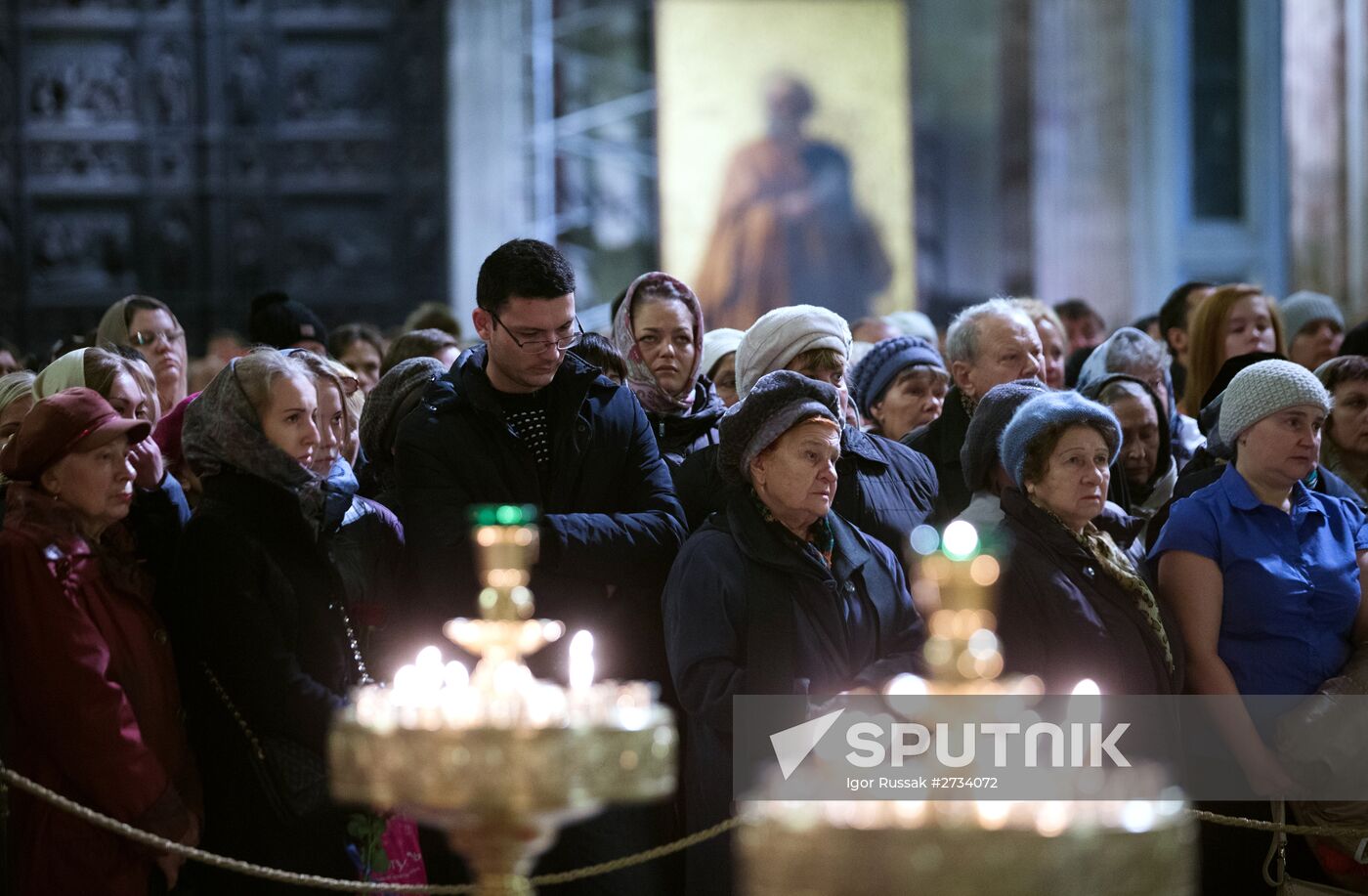 Memorial service for A321 crash victims in St. Petersburg