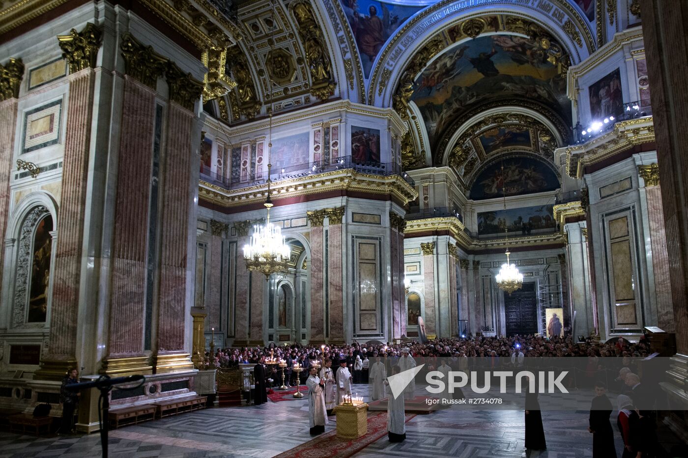 Memorial service for A321 crash victims in St. Petersburg