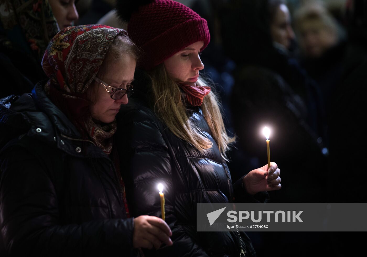 Memorial service for A321 crash victims in St. Petersburg