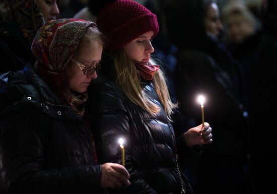 Memorial service for A321 crash victims in St. Petersburg