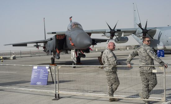 2015 Dubai Airshow. Day One