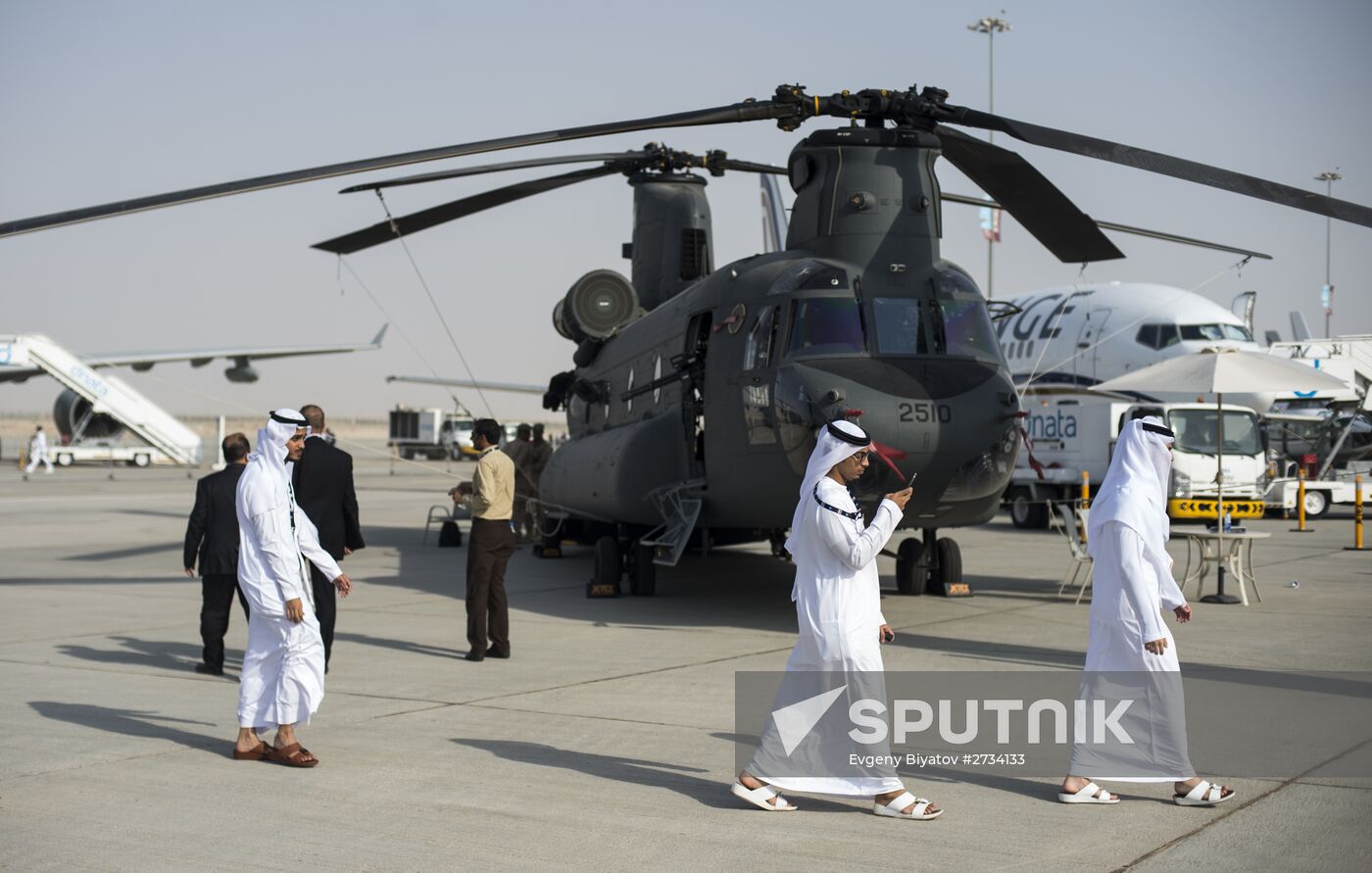 2015 Dubai Airshow. Day One