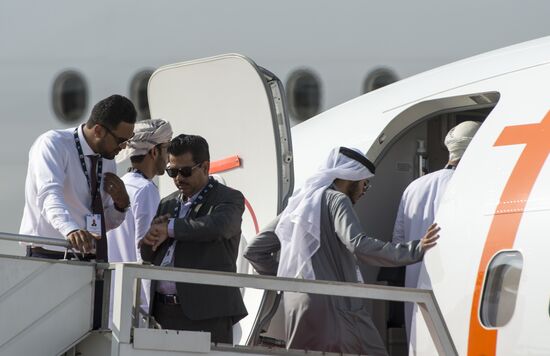 2015 Dubai Airshow. Day One