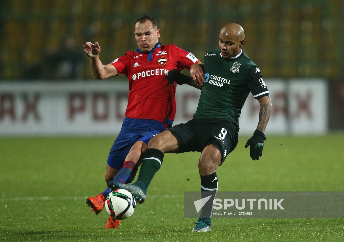 Russian Football Premier League. Krasnodar vs. CSKA