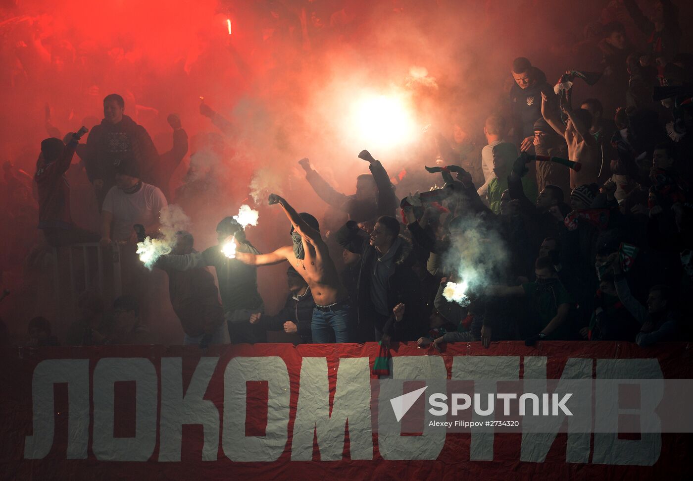 Russian Football Premier League. Lokomotiv vs. Zenit