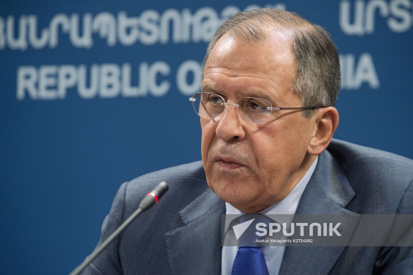 Russian Foreign Minister Sergey Lavrov's working visit to Armenia