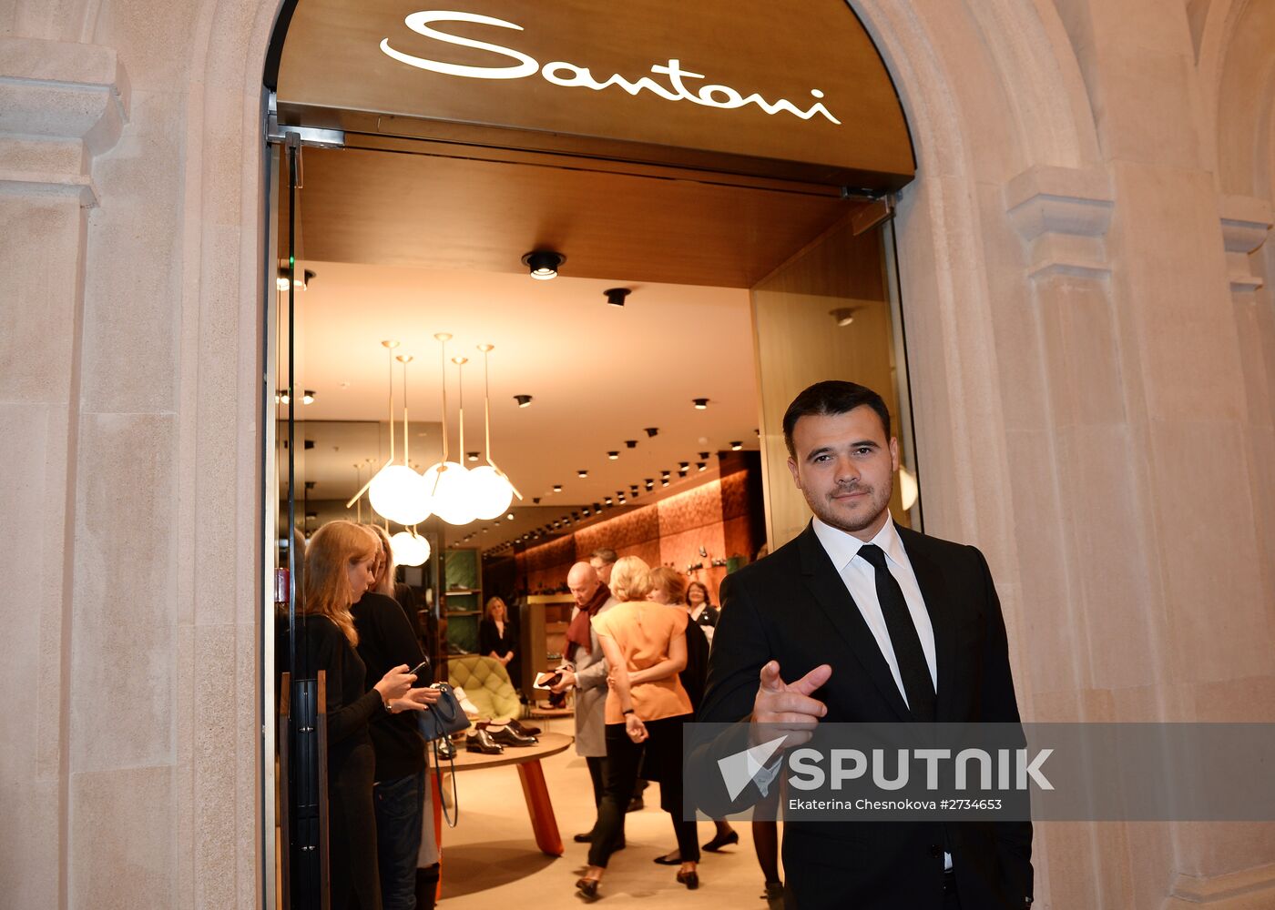 Santoni boutique opens at Crocus City Mall, Moscow