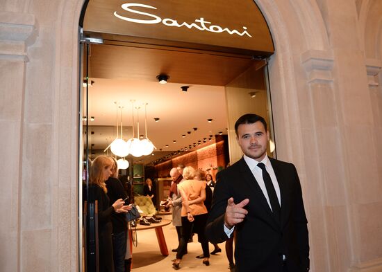 Santoni boutique opens at Crocus City Mall, Moscow