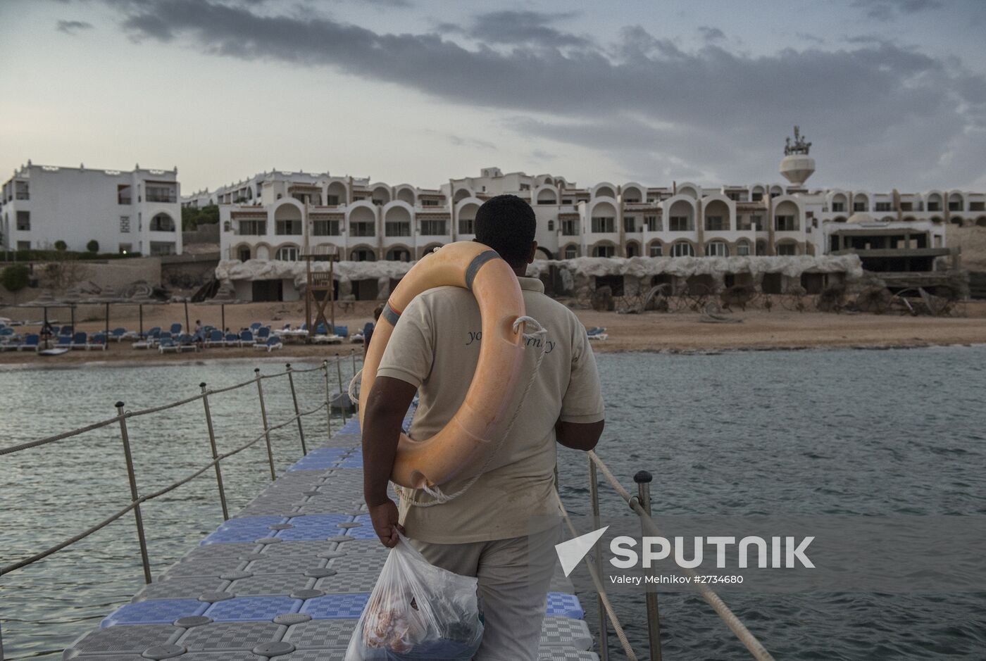 Tourists outflow from Egypt