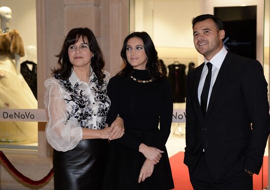 Guests at opening of Nobu restaurants and several boutiques in Crocus City Mall
