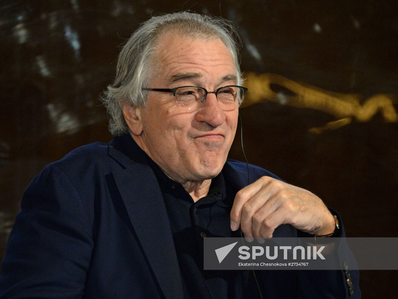 Robert De Niro visits Moscow, opens Nobu restaurant