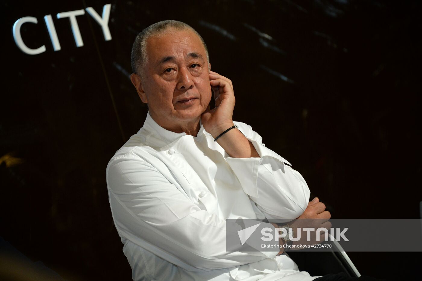 Robert De Niro visits Moscow, opens Nobu restaurant