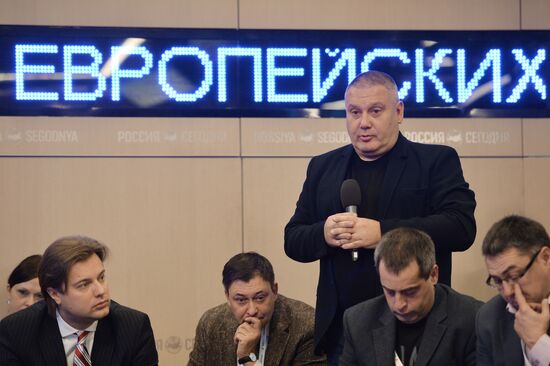 Moscow hosts 2015 Forum of European and Asian Media