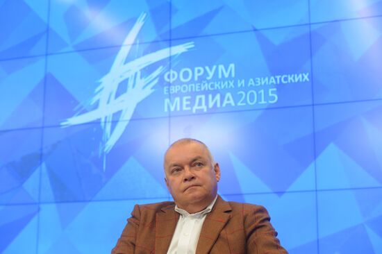 Moscow hosts 2015 Forum of European and Asian Media