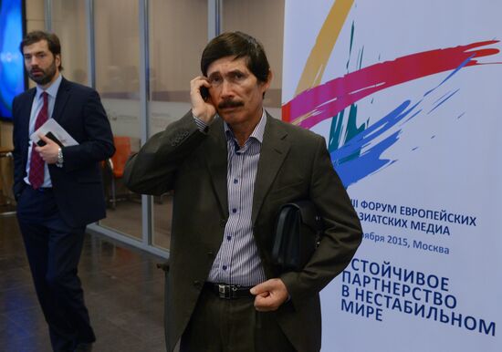 Moscow hosts 2015 Forum of European and Asian Media