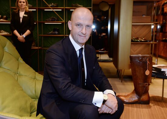 Guests at opening of Nobu restaurant and several boutiques at Crocus City Mall