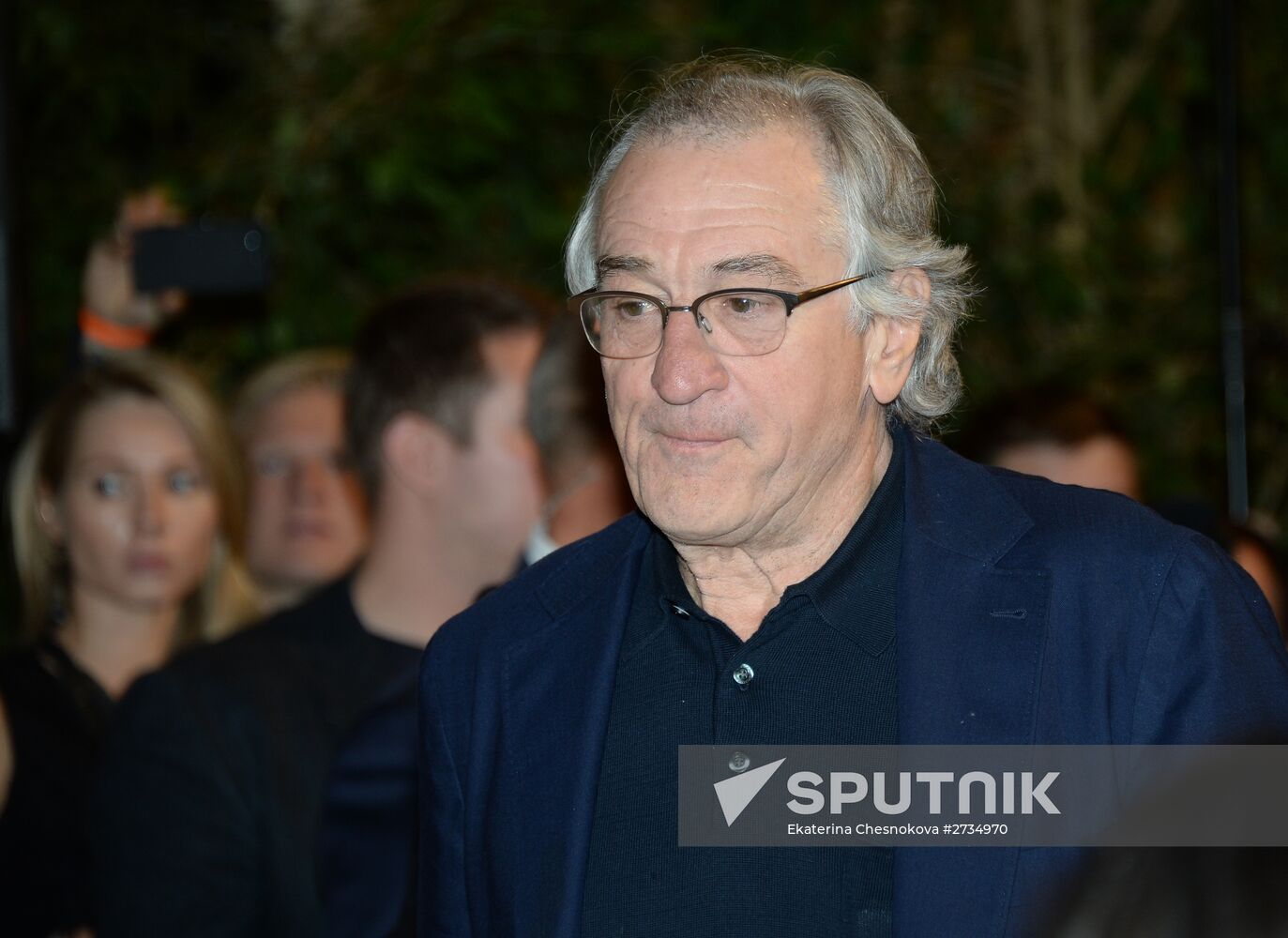 Robert De Niro visits Moscow, opens Nobu restaurant