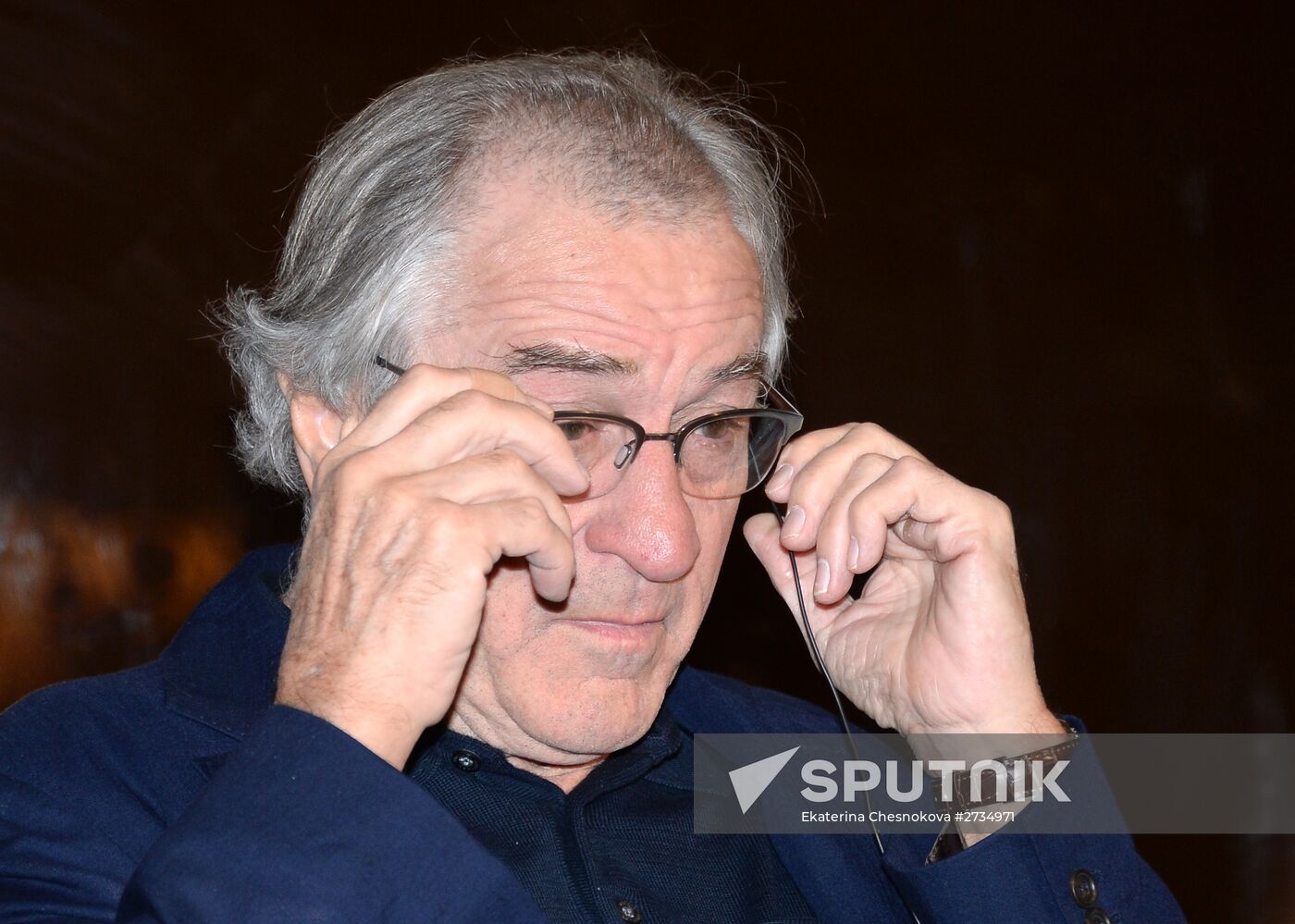 Robert De Niro visits Moscow, opens Nobu restaurant