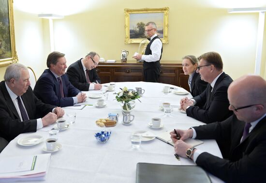 Russian Presidential Chief of Staff Sergei Ivanov visits Finland