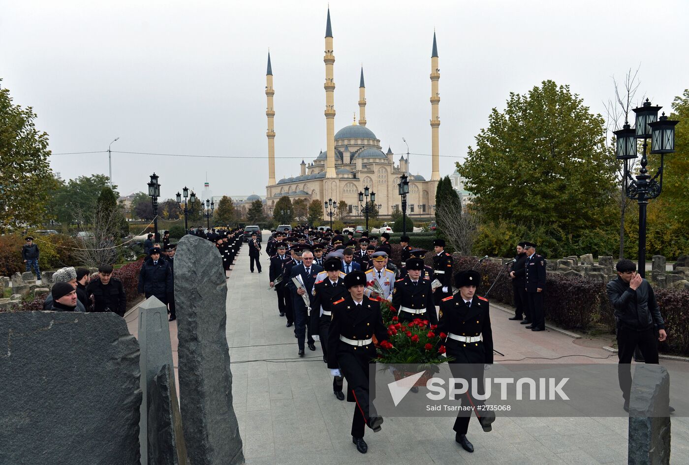 Internal Affairs Servicemen Day in Chechnya