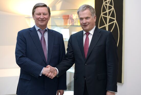 Chief of Staff of the Russian Presidential Executive Office Sergei Ivanov visits Finland