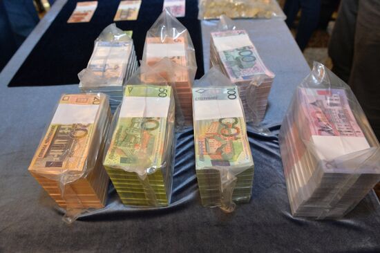Presentation of new banknotes in Minsk