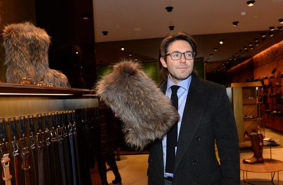Guests at opening of Nobu restaurants and several boutiques in Crocus City Mall