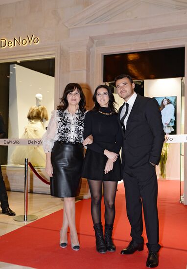 Guests at opening of Nobu restaurants and several boutiques in Crocus City Mall