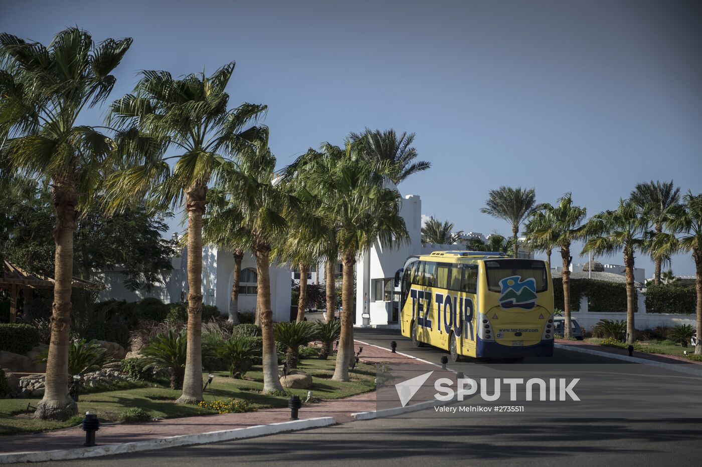 Russian tourists in Sharm el-Sheikh