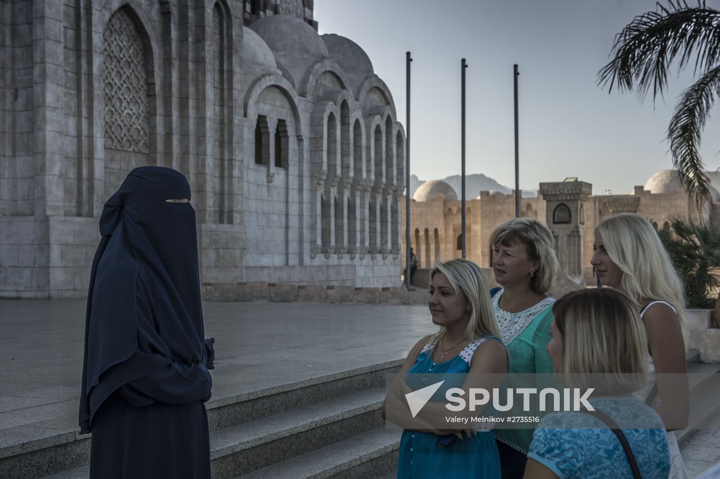 Russian tourists in Sharm el-Sheikh