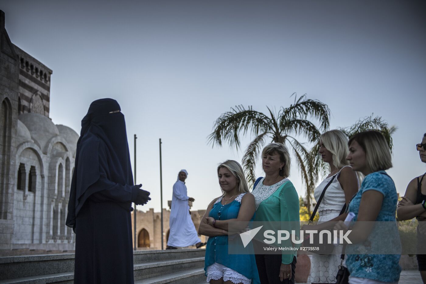 Russian tourists in Sharm el-Sheikh