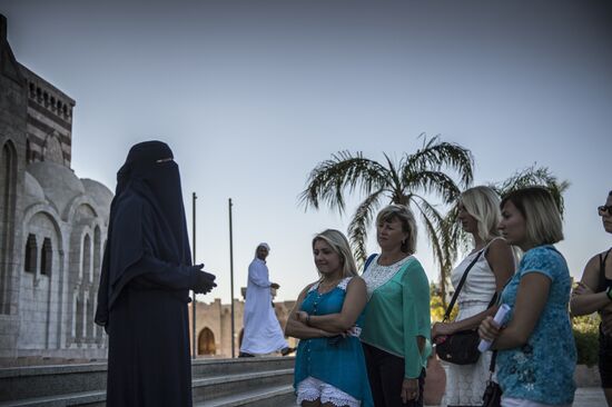 Russian tourists in Sharm el-Sheikh