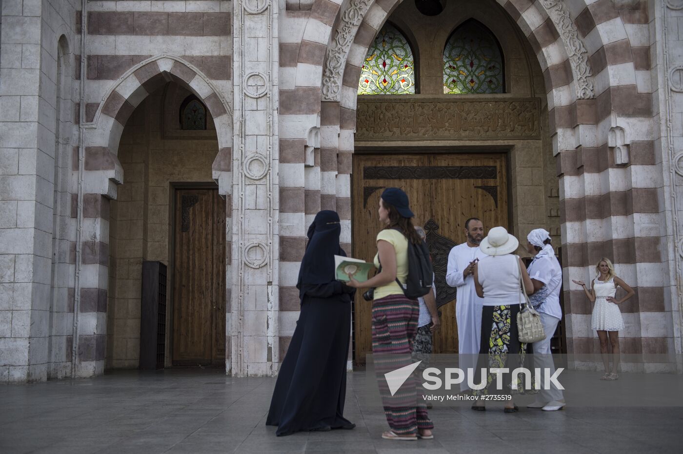 Russian tourists in Sharm el-Sheikh