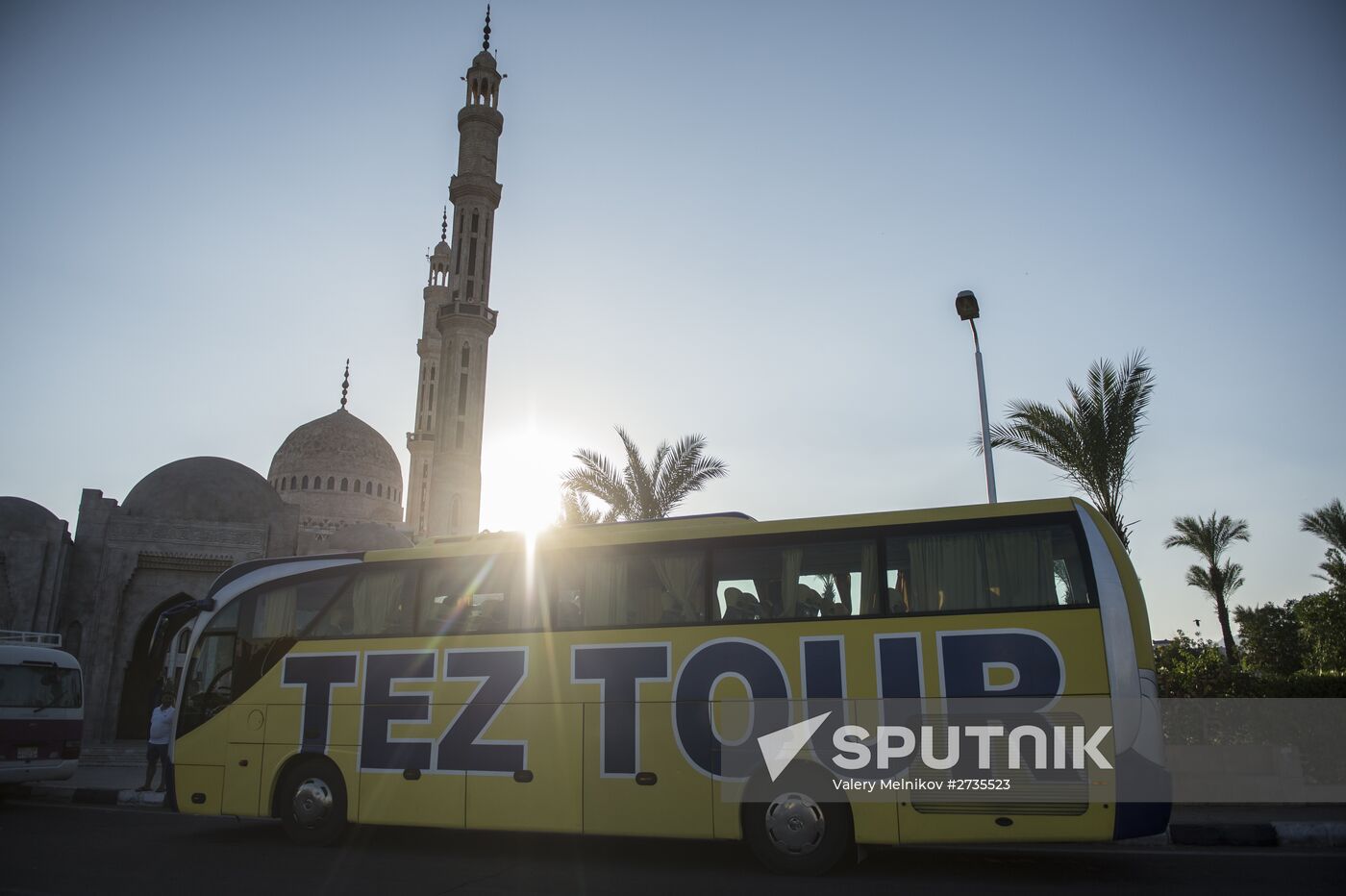 Russian tourists in Sharm el-Sheikh