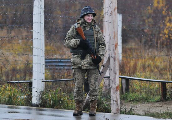 Training of Ukrainian military personnel in Lviv Region