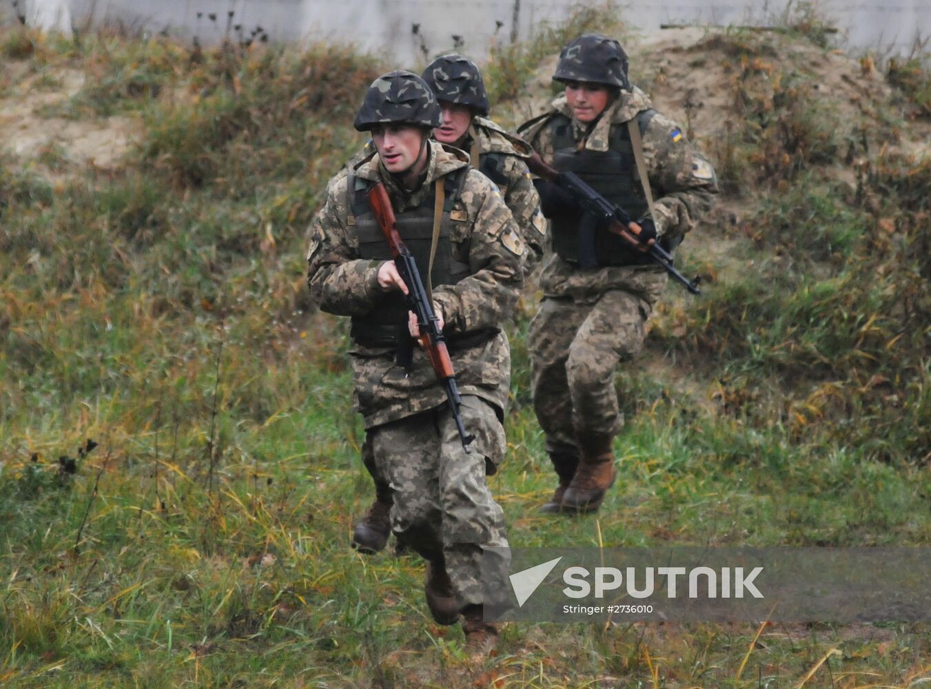 Training of Ukrainian military personnel in Lviv Region